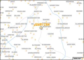 map of Juwayzah