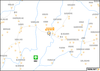 map of Juwa