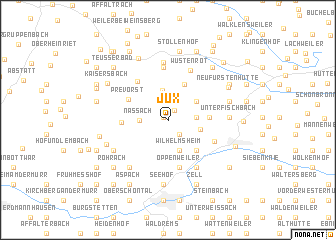 map of Jux