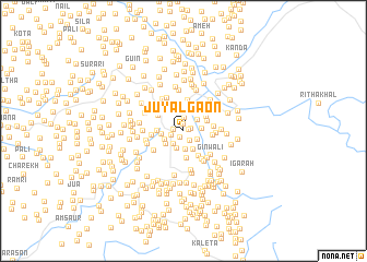 map of Juyālgaon