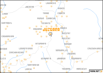 map of Juzgara
