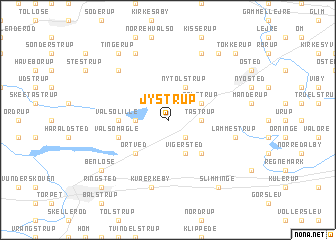 map of Jystrup