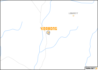 map of Kaabong