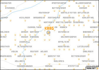 map of Kaag