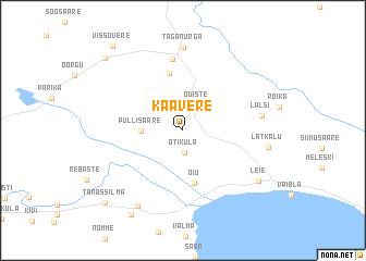 map of Kaavere