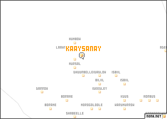 map of Kaay Sanay