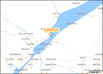 map of Kabade