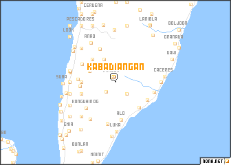 map of Kabadiangan