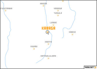 map of Kabaga