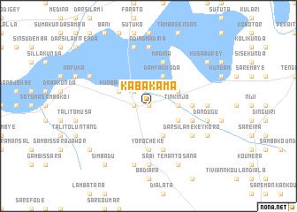 map of Kabakama