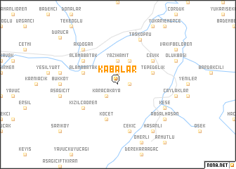 map of Kabalar