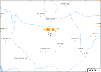 map of Kabala
