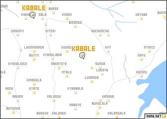 map of Kabale