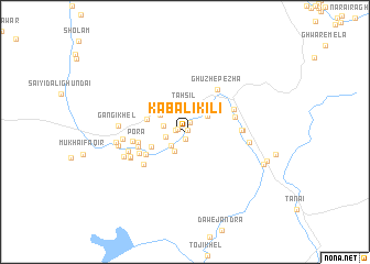 map of Kabali Kili