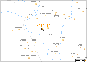 map of Kabamba