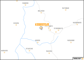 map of Kabanda