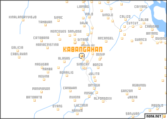 map of Kabangahan