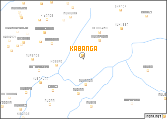 map of Kabanga