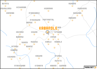 map of Kabarole