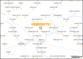 map of Kabarovtsy