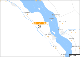 map of Kabasakal