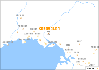 map of Kabasalan