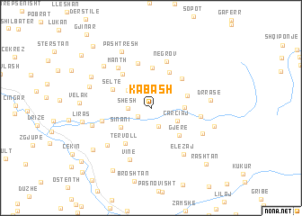 map of Kabash