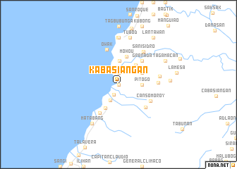 map of Kabasiangan