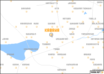 map of Kabawa