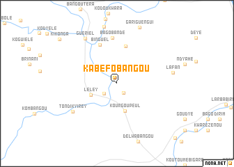 map of Kabéfo Bangou