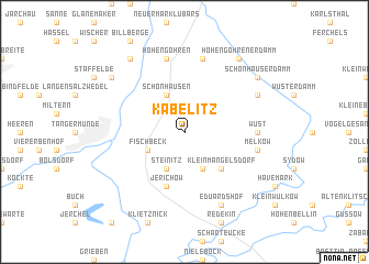 map of Kabelitz