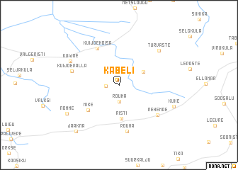 map of Kabeli