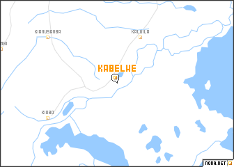 map of Kabelwe