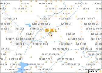 map of Kabel