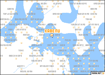 map of Kabenu