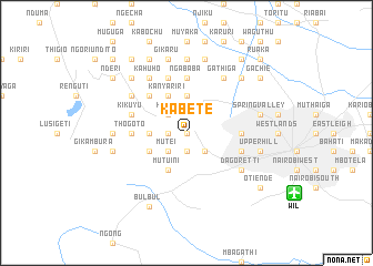 map of Kabete