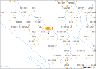 map of Kabet