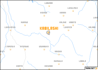 map of Kabilashi