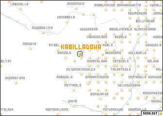 map of Kabilladowa