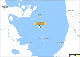 map of Kabimbi