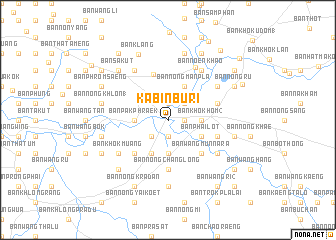 map of Kabin Buri