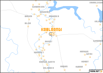 map of Kablaandi