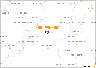 map of Kableshkovo