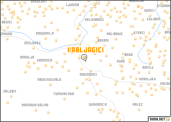 map of (( Kabljagići ))