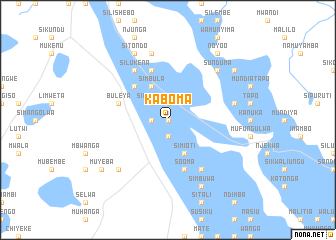 map of Kaboma