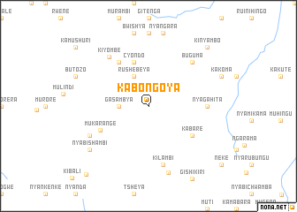 map of Kabongoya