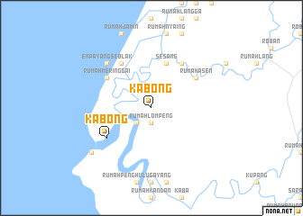 map of Kabong