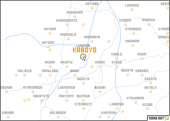 map of Kaboyo