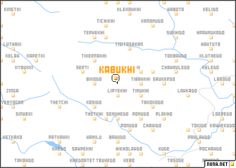 map of Kabukhi