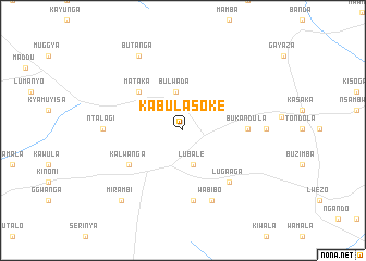 map of Kabulasoke
